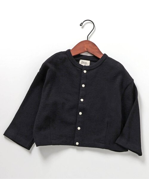 Seraph（セラフ）の「コクーンシルエットデイリーカーディガン（カーディガン/ボレロ・キッズ・ブラック/ピンク/ミント/オレンジ/ベージュ・80/90/100/110/120/130/140）」の2枚目の写真