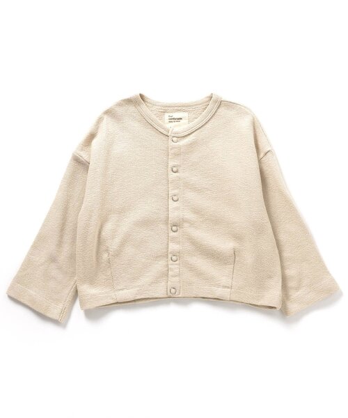 Seraph（セラフ）の「コクーンシルエットデイリーカーディガン（カーディガン/ボレロ・キッズ・ブラック/ピンク/ミント/オレンジ/ベージュ・80/90/100/110/120/130/140）」の8枚目の写真