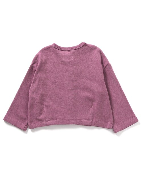 Seraph（セラフ）の「コクーンシルエットデイリーカーディガン（カーディガン/ボレロ・キッズ・ブラック/ピンク/ミント/オレンジ/ベージュ・80/90/100/110/120/130/140）」の15枚目の写真