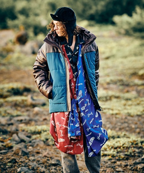 glamb（グラム）の「Combination Padded Jacket / コンビネーションパデッドジャケット（その他アウター・メンズ・ブルー/ブラック・S/M/L）」の13枚目の写真