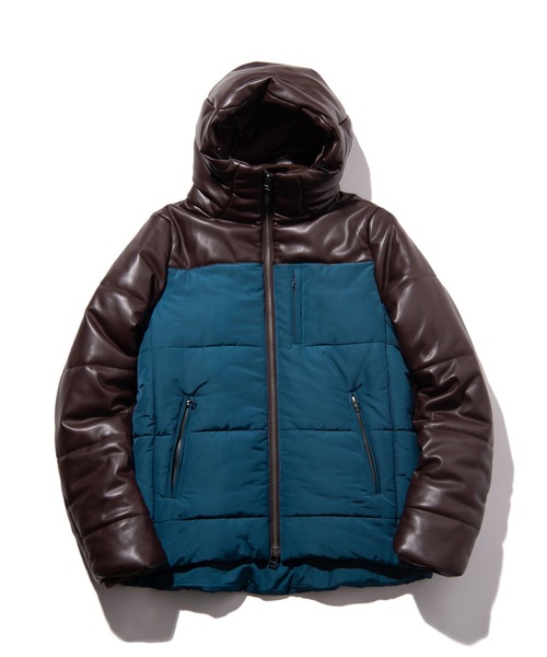 glamb（グラム）の「Combination Padded Jacket / コンビネーションパデッドジャケット（その他アウター・メンズ・ブルー/ブラック・S/M/L）」の11枚目の写真