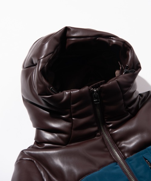 glamb（グラム）の「Combination Padded Jacket / コンビネーションパデッドジャケット（その他アウター・メンズ・ブルー/ブラック・S/M/L）」の10枚目の写真