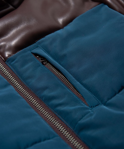 glamb（グラム）の「Combination Padded Jacket / コンビネーションパデッドジャケット（その他アウター・メンズ・ブルー/ブラック・S/M/L）」の9枚目の写真