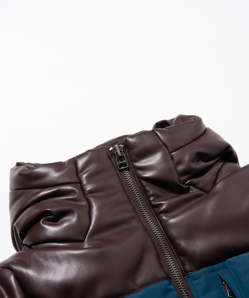 glamb（グラム）の「Combination Padded Jacket / コンビネーションパデッドジャケット（その他アウター・メンズ・ブルー/ブラック・S/M/L）」の5枚目の写真