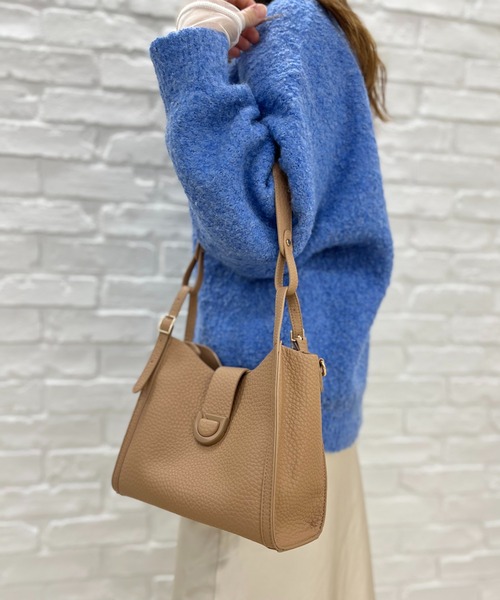 ORiental TRaffic(オリエンタルトラフィック)の「センターベルトハンドバッグ BA-235(ハンドバッグ・レディース・ブラック/グレー/キャメル・フリ-)」の16枚目の写真