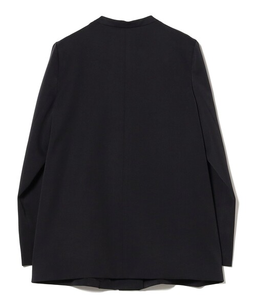 Demi-Luxe BEAMS(デミルクス ビームス)の「【1/16再値下げ】1ボタン ラペルレス ジャケット(ノーカラージャケット・レディース・ブラック/ベージュ・36/38)」の17枚目の写真