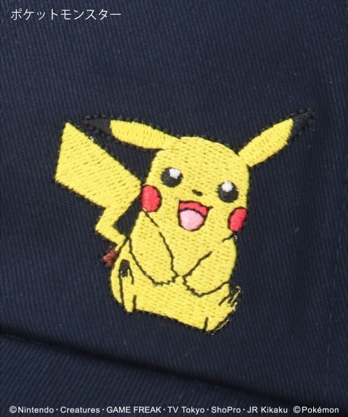 OVERRIDE（オーバーライド）の「ポケモン ピカチュウ キャップ（キャップ・メンズ・ベージュ/ネイビー/ライトグレー・57~59cm）」の12枚目の写真