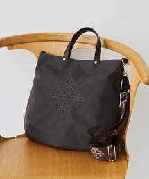 russet | 《3/4～価格改定》スリム2WAYトートバッグ <コーデュラナイロン>(トートバッグ)