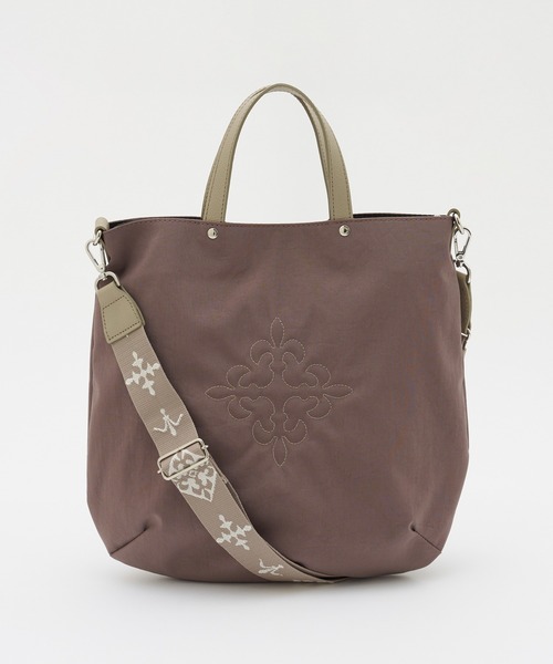 【超美品】russetラシット スリム2WAYトートバッグ スリム2WAYトートバッグ <コーデュラナイロン>(CE-1404)（トートバッグ