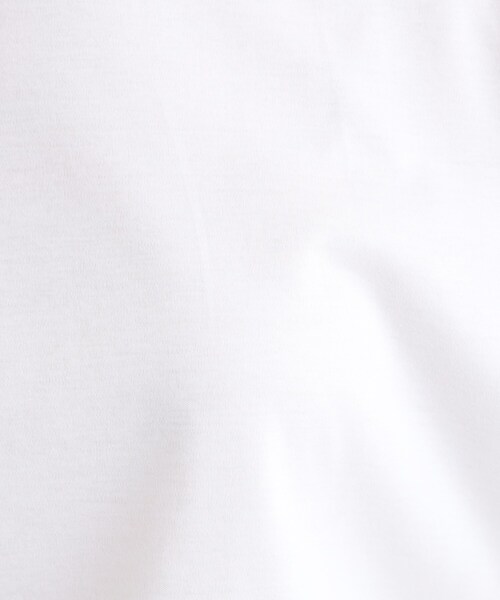 INDIVI（インディヴィ）の「◆【洗える/コットン100%】裾デザイン大人Tシャツ（Tシャツ/カットソー・レディース・ピンク系1/ブルー系その他/ホワイト/ダークオリーブ/ブラック・38/19/15 /13/05）」の10枚目の写真