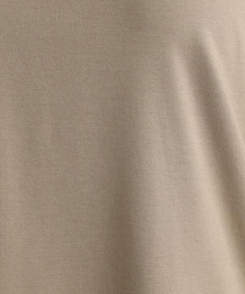INDIVI（インディヴィ）の「◆【洗える/コットン100%】裾デザイン大人Tシャツ（Tシャツ/カットソー・レディース・ピンク系1/ブルー系その他/ホワイト/ダークオリーブ/ブラック・38/19/15 /13/05）」の18枚目の写真