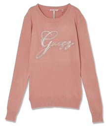 Guess | OLIVE Logo Rn Ls Sweater トップス カットソー(Tシャツ/カットソー)