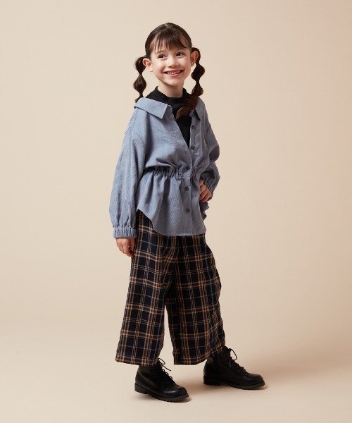 a.v.v（アーヴェヴェ）の「[160]サスペンダー付きワイドパンツ（その他パンツ・キッズ・ブラック/グレー/ライトブルー/ネイビー・160）」の18枚目の写真