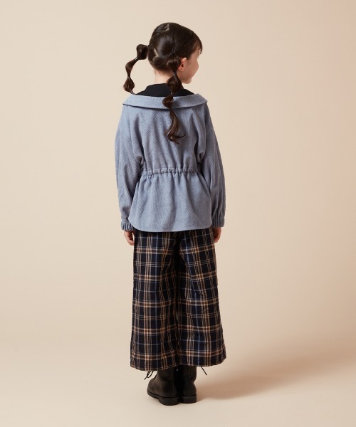 a.v.v（アーヴェヴェ）の「[160]サスペンダー付きワイドパンツ（その他パンツ・キッズ・ブラック/グレー/ライトブルー/ネイビー・160）」の22枚目の写真