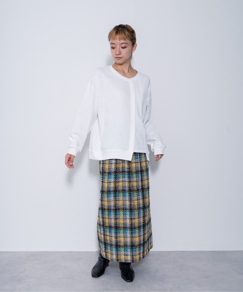 【ZOZO限定商品】フロントジップイレヘムトップス（シャツ/ブラウス）｜DOLLUPOOPS（ドールアップウップス）