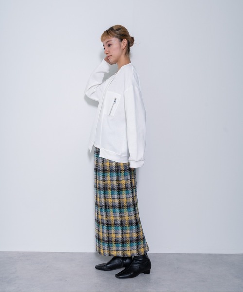 【ZOZO限定商品】フロントジップイレヘムトップス（シャツ/ブラウス）｜DOLLUPOOPS（ドールアップウップス）