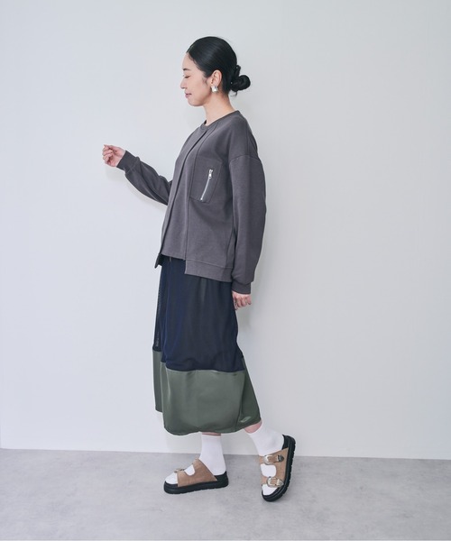 【ZOZO限定商品】フロントジップイレヘムトップス（シャツ/ブラウス）｜DOLLUPOOPS（ドールアップウップス）