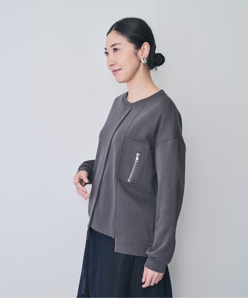 【ZOZO限定商品】フロントジップイレヘムトップス（シャツ/ブラウス）｜DOLLUPOOPS（ドールアップウップス）