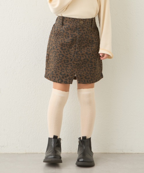 CIAOPANIC TYPY（チャオパニックティピー）の「【KIDS】アソートミニスカ（スカート・キッズ・ブラック/ベージュ/ネイビー・SMALL/MEDIUM/LARGE/X-LARGE/XX-LARGE）」の2枚目の写真