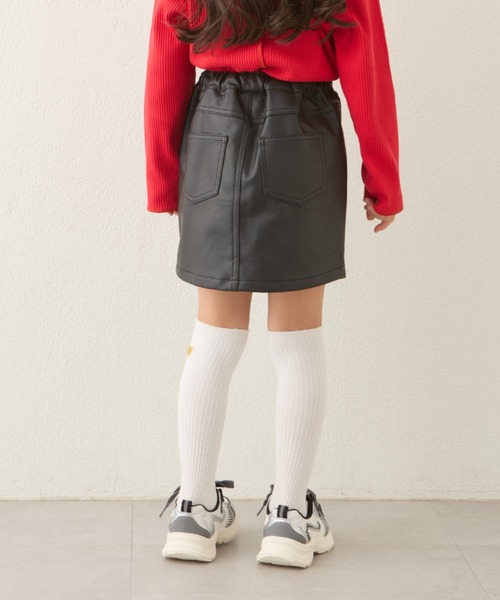 CIAOPANIC TYPY（チャオパニックティピー）の「【KIDS】アソートミニスカ（スカート・キッズ・ブラック/ベージュ/ネイビー・SMALL/MEDIUM/LARGE/X-LARGE/XX-LARGE）」の13枚目の写真