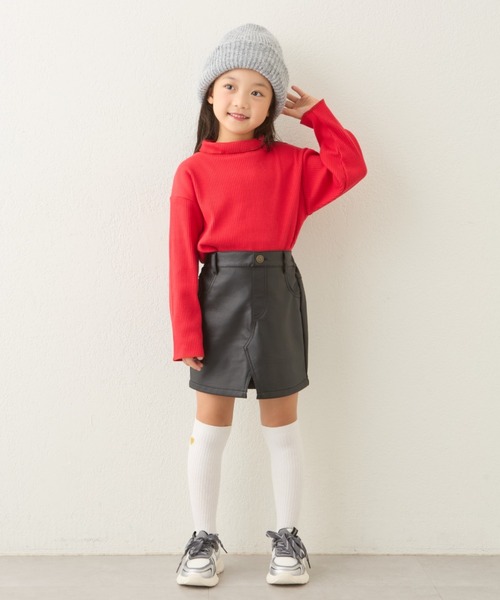 CIAOPANIC TYPY（チャオパニックティピー）の「【KIDS】アソートミニスカ（スカート・キッズ・ブラック/ベージュ/ネイビー・SMALL/MEDIUM/LARGE/X-LARGE/XX-LARGE）」の18枚目の写真