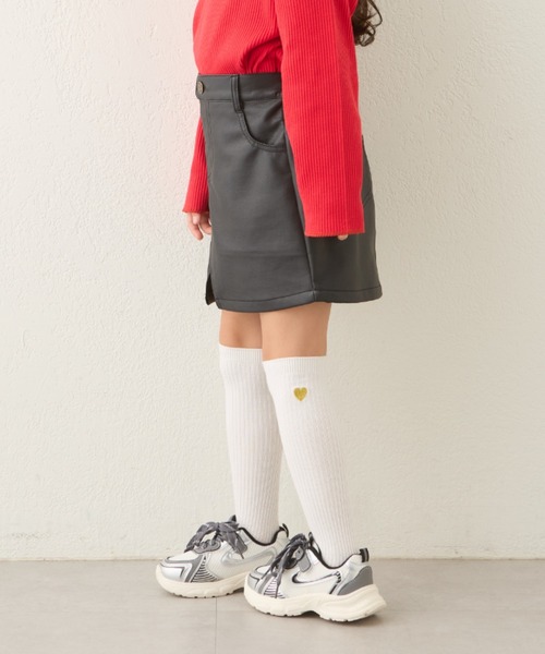 CIAOPANIC TYPY（チャオパニックティピー）の「【KIDS】アソートミニスカ（スカート・キッズ・ブラック/ベージュ/ネイビー・SMALL/MEDIUM/LARGE/X-LARGE/XX-LARGE）」の14枚目の写真