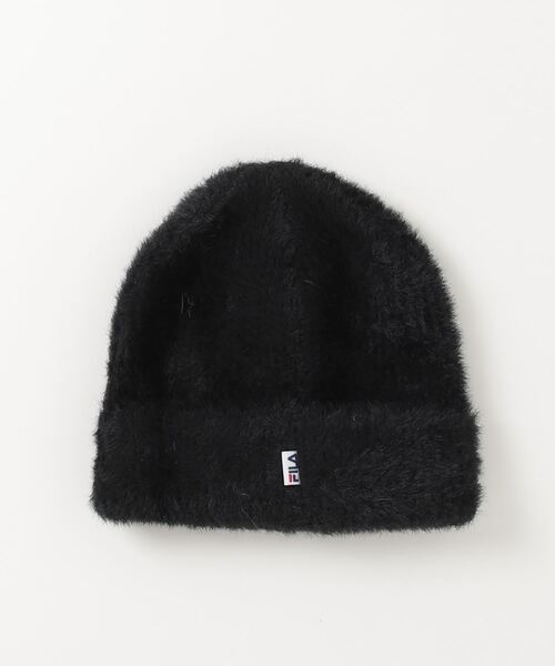FILA（フィラ）の「FILA/フィラ キッズ ビーニー ニット帽 FLM FEATHER WATCH 243013107（ニットキャップ/ビーニー・キッズ・ホワイト/パープル/ブラック・55-57cm）」の4枚目の写真