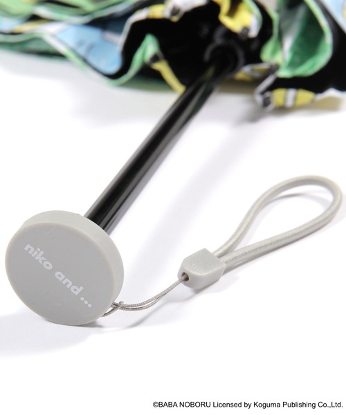 niko and...（ニコアンド）の「【11ぴきのねこ】コラボ　晴雨兼用折り畳み傘（折りたたみ傘・レディース・シャーベット/チャコール・0）」の7枚目の写真