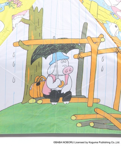 niko and...（ニコアンド）の「【11ぴきのねこ】コラボ　晴雨兼用折り畳み傘（折りたたみ傘・レディース・シャーベット/チャコール・0）」の11枚目の写真