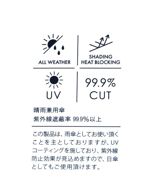 niko and...（ニコアンド）の「【11ぴきのねこ】コラボ　晴雨兼用折り畳み傘（折りたたみ傘・レディース・シャーベット/チャコール・0）」の15枚目の写真