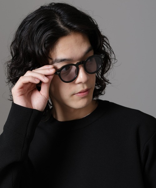 NANO universe（ナノユニバース）の「クラウンパント型スモークサングラス（サングラス・メンズ・グレー/ブラウン・FREE）」の8枚目の写真