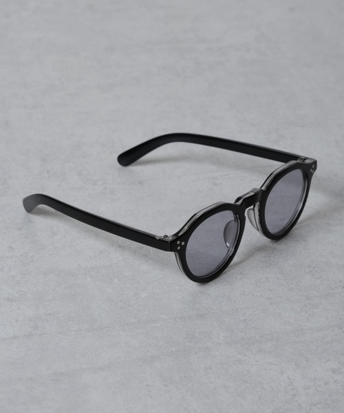 NANO universe（ナノユニバース）の「クラウンパント型スモークサングラス（サングラス・メンズ・グレー/ブラウン・FREE）」の3枚目の写真
