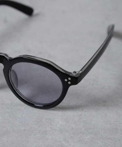 NANO universe（ナノユニバース）の「クラウンパント型スモークサングラス（サングラス・メンズ・グレー/ブラウン・FREE）」の4枚目の写真