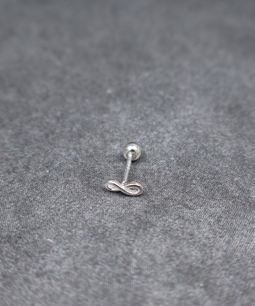 4INT.(フォイント)の「メンズライク バーベル ボディピアス 20G(片耳用) / silver925 (金属アレルギー対応)(ピアス(片耳用)・メンズ・B/A/C・FREE)」の16枚目の写真
