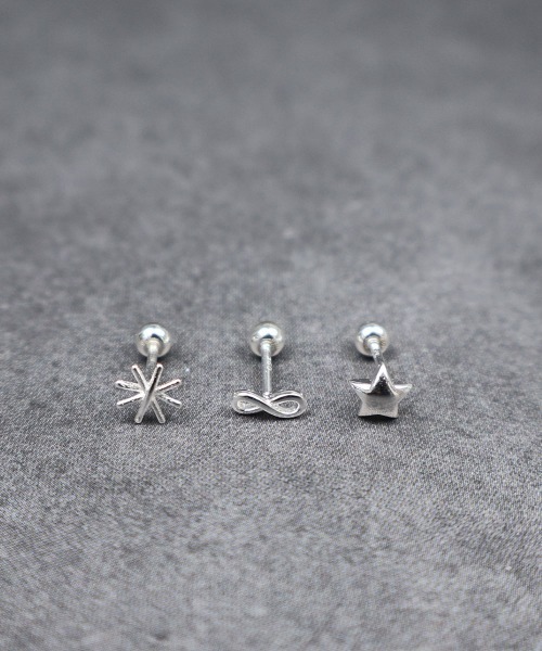 4INT.(フォイント)の「メンズライク バーベル ボディピアス 20G(片耳用) / silver925 (金属アレルギー対応)(ピアス(片耳用)・メンズ・B/A/C・FREE)」の18枚目の写真