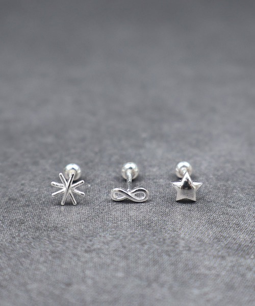 4INT.(フォイント)の「メンズライク バーベル ボディピアス 20G(片耳用) / silver925 (金属アレルギー対応)(ピアス(片耳用)・メンズ・B/A/C・FREE)」の19枚目の写真