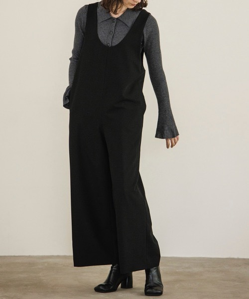 RANDY オールインワン　つなぎ セール】Uネックオールインワン（つなぎ/オールインワン）｜TENTO