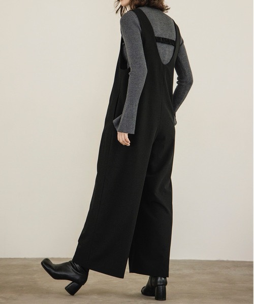 セール】Uネックオールインワン（つなぎ/オールインワン）｜TENTO