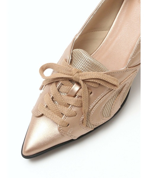 Bella lume(ベッラルーメ)の「【NK】【it】【Bella Lume(ベッラルーメ)】スニーカーデザインパンプス(パンプス・レディース・シルバー/ブラック/シャンパン・SMALL/LARGE/MEDIUM)」の18枚目の写真