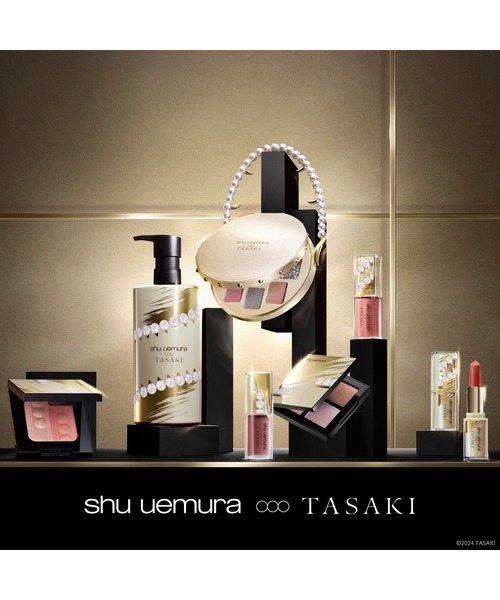 【値下げ】新品シュウウエムラ×TASAKI パーリーサクラゴールド&アイライナー 11月1日(金)全国発売！【シュウウエムラ×TASAKI】キヌルージュ