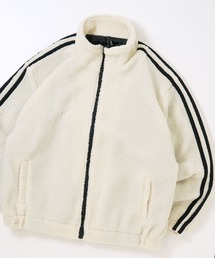 Ritzy（リッツィー）の「sheep boa track jacket/シープボア トラックジャケット レディース メンズ（ブルゾン）」