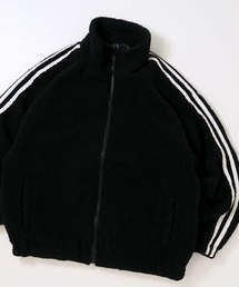 Ritzy（リッツィー）の「sheep boa track jacket/シープボア トラックジャケット レディース メンズ（ブルゾン）」