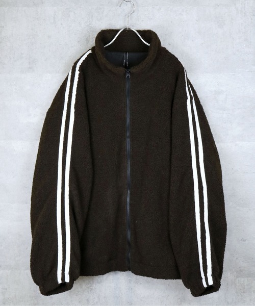 sheep boa track jacket/シープボア トラックジャケット レディース