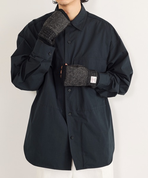 HARRIS TWEED(ハリスツイード)の「【SETUP7】HARRIS フィンガーレスショートグローブ メンズ手袋 WINGI(手袋・メンズ・グレー系その他2/ネイビー系1/グレー系1・FREE)」の13枚目の写真