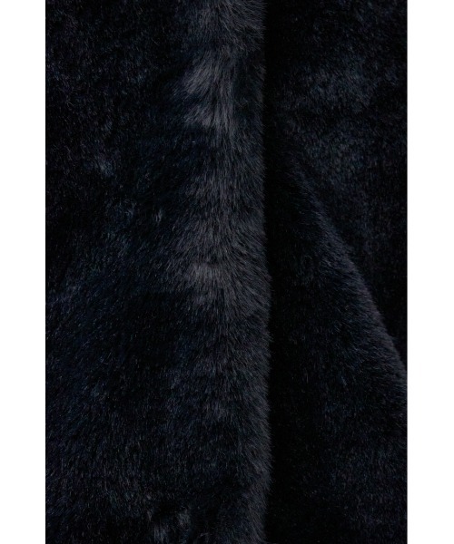 AZUL by moussy（アズールバイマウジー）の「フラッフィーフェイクファーブルゾン（ブルゾン・レディース・アイボリー/ブラック/ライトグレー・SMALL/MEDIUM）」の15枚目の写真