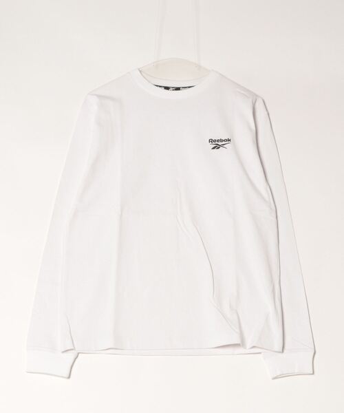 PR01.(ピーアールワン)の「Reebok カラーロングスリーブTシャツ(Tシャツ/カットソー・メンズ・グリーン/ライトグリーン/サンドグレー/ブルー/ホワイト・X-LARGE/LARGE/MEDIUM/SMALL)」の2枚目の写真