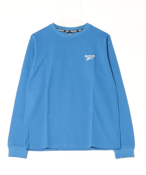 PR01.(ピーアールワン)の「Reebok カラーロングスリーブTシャツ(Tシャツ/カットソー・メンズ・グリーン/ライトグリーン/サンドグレー/ブルー/ホワイト・X-LARGE/LARGE/MEDIUM/SMALL)」の1枚目の写真