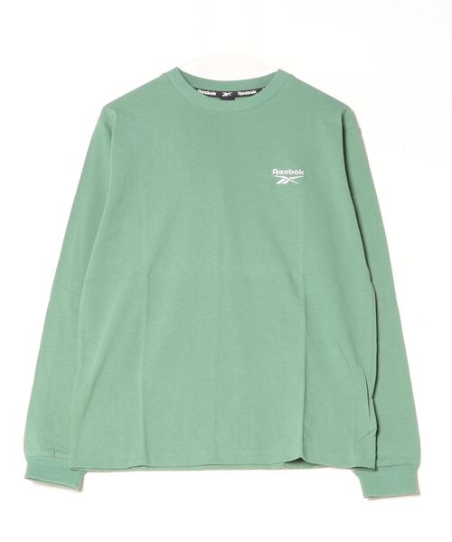 PR01.(ピーアールワン)の「Reebok カラーロングスリーブTシャツ(Tシャツ/カットソー・メンズ・グリーン/ライトグリーン/サンドグレー/ブルー/ホワイト・X-LARGE/LARGE/MEDIUM/SMALL)」の5枚目の写真
