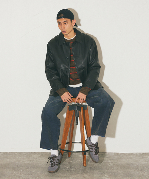 JOURNAL STANDARD（ジャーナルスタンダード）の「フロッキーデニム キャノンアシッド（デニムパンツ・メンズ・グレー/ウッド・SMALL/MEDIUM/LARGE）」の19枚目の写真