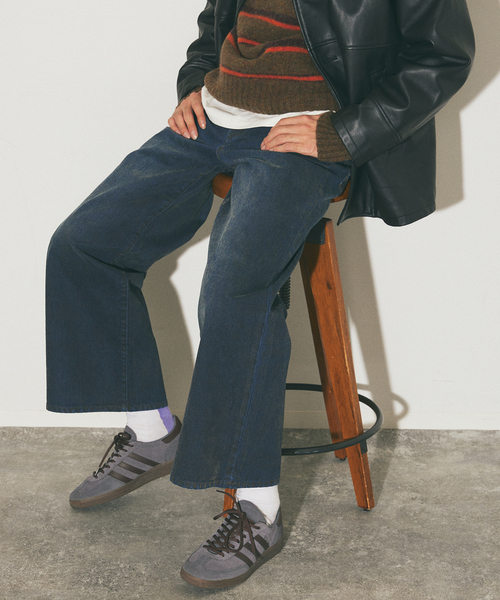 JOURNAL STANDARD（ジャーナルスタンダード）の「フロッキーデニム キャノンアシッド（デニムパンツ・メンズ・グレー/ウッド・SMALL/MEDIUM/LARGE）」の16枚目の写真
